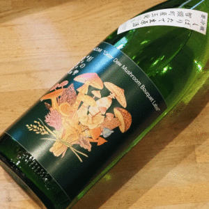 諏訪泉 純米吟醸 杉の雫 きのこブーケラベル 生原酒 1800ml